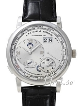 A. Lange & Söhne Lange 1 GMT Srebrny/Skóra Ø41.9 mm A. Lange & Söhne Lange 1 GMT Srebrny/Skóra Ø41.9 mm