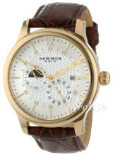 Akribos XXIV Ultimate Biały/Skóra Ø43 mm Akribos XXIV Ultimate Biały/Skóra Ø43 mm