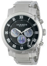 Akribos XXIV Grandiose Czarny/Stal Ø47 mm Akribos XXIV Grandiose Czarny/Stal Ø47 mm