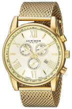 Akribos XXIV Chronograph Szampański/Stal w odcieniu złota Ø45 mm Akribos XXIV Chronograph Szampański/Stal w odcieniu złota Ø45 mm