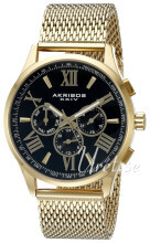 Akribos XXIV Czarny/Stal w odcieniu złota Ø42 mm Akribos XXIV Czarny/Stal w odcieniu złota Ø42 mm
