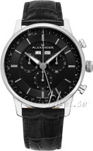 Alexander Statesman Czarny/Skóra Ø42 mm Alexander Statesman Czarny/Skóra Ø42 mm