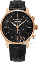 Alexander Statesman Czarny/Skóra Ø42 mm Alexander Statesman Czarny/Skóra Ø42 mm
