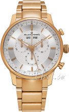 Alexander Statesman Srebrny/Stal w kolorze różowego złota Ø42 mm Alexander Statesman Srebrny/Stal w kolorze różowego złota Ø42 mm