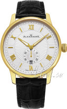 Alexander Statesman Srebrny/Skóra Ø42 mm Alexander Statesman Srebrny/Skóra Ø42 mm