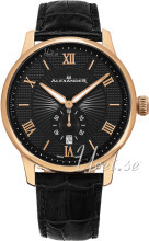 Alexander Statesman Czarny/Skóra Ø42 mm Alexander Statesman Czarny/Skóra Ø42 mm