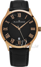 Alexander Statesman Czarny/Skóra Ø42 mm Alexander Statesman Czarny/Skóra Ø42 mm