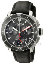 Alpina Seastrong Czarny/Skóra Ø44 mm Alpina Seastrong Czarny/Skóra Ø44 mm