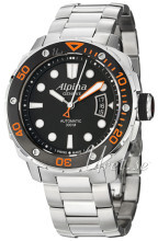 Alpina Seastrong Czarny/Stal Ø44 mm Alpina Seastrong Czarny/Stal Ø44 mm