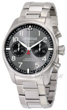 Alpina Startimer Szary/Stal Ø44 mm Alpina Startimer Szary/Stal Ø44 mm