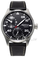 Alpina Startimer Czarny/Skóra Ø44 mm Alpina Startimer Czarny/Skóra Ø44 mm
