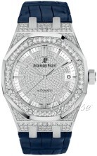 Audemars Piguet Royal Oak Srebrny/Skóra Ø37 mm Audemars Piguet Royal Oak Srebrny/Skóra Ø37 mm