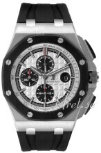 Audemars Piguet Royal Oak Offshore Srebrny/Guma Ø44 mm Audemars Piguet Royal Oak Offshore Srebrny/Guma Ø44 mm