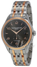 Baume & Mercier Clifton Czarny/18 karatowe różowe złoto Ø41 mm Baume & Mercier Clifton Czarny/18 karatowe różowe złoto Ø41 mm
