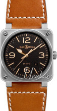 Bell & Ross BR 03-92 Czarny/Skóra Ø42 mm Bell & Ross BR 03-92 Czarny/Skóra Ø42 mm