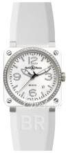 Bell & Ross BR 03-92 Biały/Guma Bell & Ross BR 03-92 Biały/Guma
