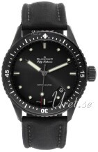 Blancpain Fifty Fathoms Czarny/Skóra Ø43.6 mm Blancpain Fifty Fathoms Czarny/Skóra Ø43.6 mm