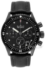 Blancpain Fifty Fathoms Czarny/Skóra Ø43 mm Blancpain Fifty Fathoms Czarny/Skóra Ø43 mm
