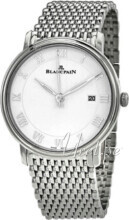 Blancpain Villeret Biały/Stal Ø40 mm Blancpain Villeret Biały/Stal Ø40 mm