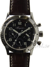 Breguet Type XX Czarny/Skóra Ø39 mm Breguet Type XX Czarny/Skóra Ø39 mm