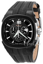 Breil Milano Czarny/Skóra Ø45 mm Breil Milano Czarny/Skóra Ø45 mm