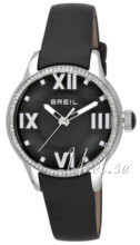 Breil Globe Czarny/Skóra Ø36 mm Breil Globe Czarny/Skóra Ø36 mm