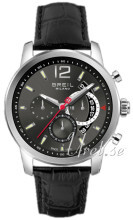 Breil Miglia Czarny/Skóra Ø44 mm Breil Miglia Czarny/Skóra Ø44 mm