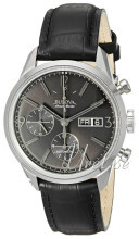 Bulova Mechanical Szary/Skóra Ø41 mm Bulova Mechanical Szary/Skóra Ø41 mm