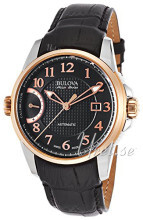 Bulova Accutron Czarny/Skóra Ø43 mm Bulova Accutron Czarny/Skóra Ø43 mm