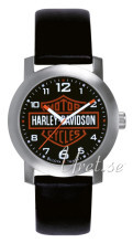 Bulova Harley-Davidson Czarny/Skóra Bulova Harley-Davidson Czarny/Skóra