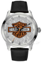 Bulova Harley-Davidson Srebrny/Skóra Bulova Harley-Davidson Srebrny/Skóra