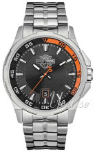 Bulova Harley-Davidson Czarny/Stal Ø44 mm Bulova Harley-Davidson Czarny/Stal Ø44 mm