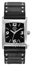 Bulova Harley-Davidson Czarny/Skóra Bulova Harley-Davidson Czarny/Skóra