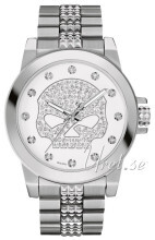 Bulova Harley-Davidson Biały/Stal Ø22 mm Bulova Harley-Davidson Biały/Stal Ø22 mm