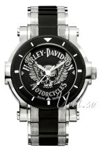 Bulova Harley-Davidson Czarny/Stal Ø44 mm Bulova Harley-Davidson Czarny/Stal Ø44 mm