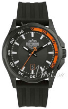 Bulova Harley-Davidson Czarny/Guma Bulova Harley-Davidson Czarny/Guma