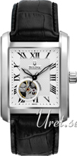 Bulova Mechanical Biały/Skóra Bulova Mechanical Biały/Skóra