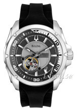 Bulova Mechanical Szary/Guma Ø46 mm Bulova Mechanical Szary/Guma Ø46 mm