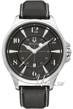 Bulova Adventurer Czarny/Skóra Ø44 mm Bulova Adventurer Czarny/Skóra Ø44 mm