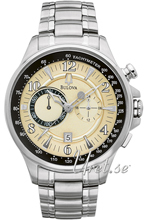 Bulova Adventurer Beżowy/Stal Ø44 mm Bulova Adventurer Beżowy/Stal Ø44 mm