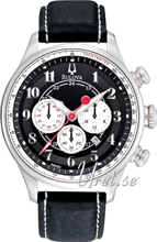 Bulova Adventurer Czarny/Skóra Ø48 mm Bulova Adventurer Czarny/Skóra Ø48 mm