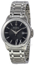 Bulova Bracelet Czarny/Stal Ø40 mm Bulova Bracelet Czarny/Stal Ø40 mm