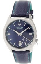 Bulova Accutron Niebieski/Skóra Ø41 mm Bulova Accutron Niebieski/Skóra Ø41 mm