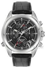 Bulova Precisionist Czarny/Skóra Ø44 mm Bulova Precisionist Czarny/Skóra Ø44 mm