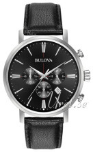 Bulova Czarny/Skóra Ø41 mm Bulova Czarny/Skóra Ø41 mm