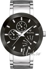 Bulova Dress Czarny/Stal Ø40 mm Bulova Dress Czarny/Stal Ø40 mm