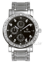 Bulova Highbridge Czarny/Stal Ø39 mm Bulova Highbridge Czarny/Stal Ø39 mm