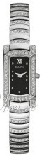 Bulova Crystal Czarny/Stal Bulova Crystal Czarny/Stal
