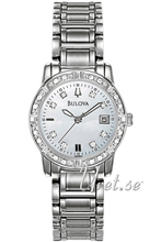 Bulova Diamond Biały/Stal Ø26 mm Bulova Diamond Biały/Stal Ø26 mm