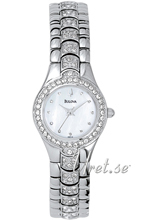 Bulova Crystal Biały/Stal Ø22 mm Bulova Crystal Biały/Stal Ø22 mm